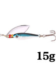 Hight Quality Spinner Spoon Baits Fishing Lure Isca Artificial Pesca 11G 15G 20G-Be a Invincible fishing Store-K-Bargain Bait Box