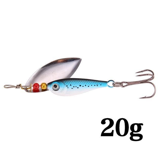 Hight Quality Spinner Spoon Baits Fishing Lure Isca Artificial Pesca 11G 15G 20G-Be a Invincible fishing Store-L-Bargain Bait Box