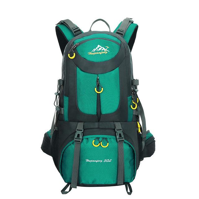 Hiking Backpack 50L Rucksacks Waterproof Backpack Men Outdoor Camping Backpack-Climbing Bags-HU WAI JIAN FENG SportBags Store-lake blue-50 - 70L-Bargain Bait Box