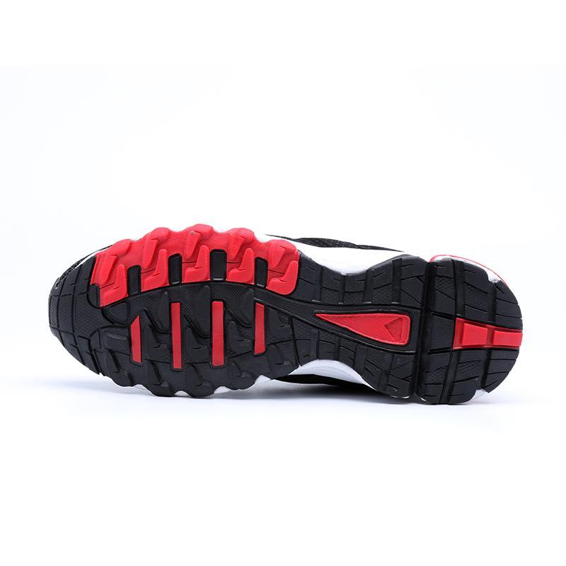 Hiking Shoes Men Waterproof Outdoor Sports Shoes Men &#39;S Shoes Walking Trekking-YUG Official Store-Hot Black red-7-Bargain Bait Box