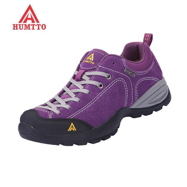 Hiking Shoes Outdoor Woman Camping Sneakers Men Hunting Winter Trekking-DHCT SPORTS1 Store-Purple woman 1526-5.5-Bargain Bait Box