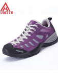 Hiking Shoes Outdoor Woman Camping Sneakers Men Hunting Winter Trekking-DHCT SPORTS1 Store-Purple woman 1801-5.5-Bargain Bait Box