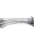 Hiumi 72Pcs 15 / 20 / 25Cm Fishing Line Steel Wire Leader Swivel Tackle-HiUmi Outdoor Store-Green-Bargain Bait Box