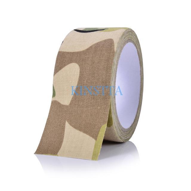 Hlurker 10M Adhesive Cotton Bionic Waterproof Camouflage Cloth Duct Tape Camo-Kinstta HongKong Co.,Limited-As Show3-Bargain Bait Box