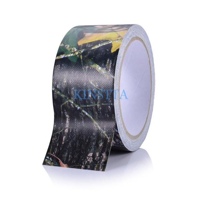 Hlurker 10M Adhesive Cotton Bionic Waterproof Camouflage Cloth Duct Tape Camo-Kinstta HongKong Co.,Limited-As Show4-Bargain Bait Box
