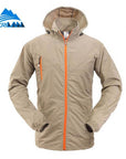Hooded Sport Quick Dry Sun Protection Climbing Hiking Outdoor Jacket Men-CIKRILAN Official Store-Black-S-Bargain Bait Box