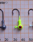 [Hoshino] 99Pcs/Set Soft Lures Jig Lead Hooks Fishing Lure Silicone Grub Worm-Hoshino Fishing Store-Bargain Bait Box