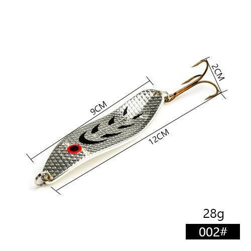 Hot 1Pc 10G-38G Spinner Fishing Lure Mepps Metal Bait Spoon Fishing Tackle-FISH KING First franchised Store-12-Bargain Bait Box