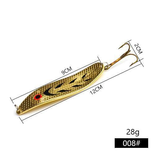 Hot 1Pc 10G-38G Spinner Fishing Lure Mepps Metal Bait Spoon Fishing Tackle-FISH KING First franchised Store-18-Bargain Bait Box