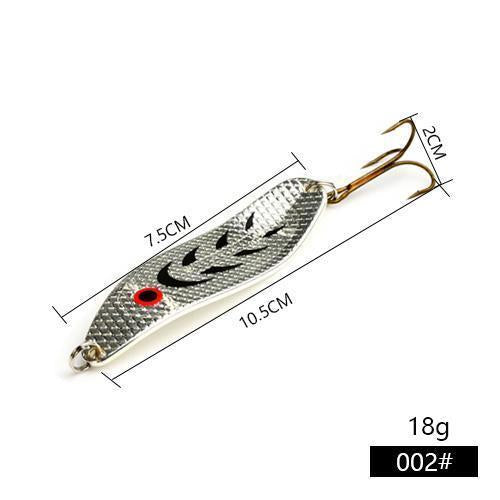 Hot 1Pc 10G-38G Spinner Fishing Lure Mepps Metal Bait Spoon Fishing Tackle-FISH KING First franchised Store-2-Bargain Bait Box
