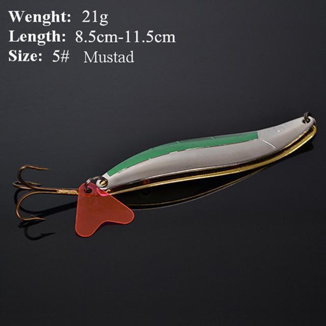 Hot 1Pc 10G-38G Spinner Fishing Lure Mepps Metal Bait Spoon Fishing Tackle-FISH KING First franchised Store-2231-Bargain Bait Box