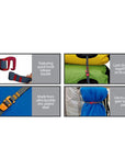 Hot 2 Pcs Outdoor Durable Quick Release Tie Down Accessory Straps Baggage-JK Outdoor-Orange 2PCS-Bargain Bait Box