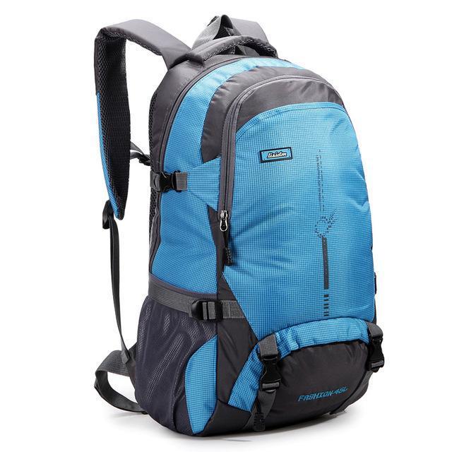 Hot 35L Climbing Bags Outdoor Backpack Climbing Backpack Sport Bag-happiness bride-Blue-Bargain Bait Box