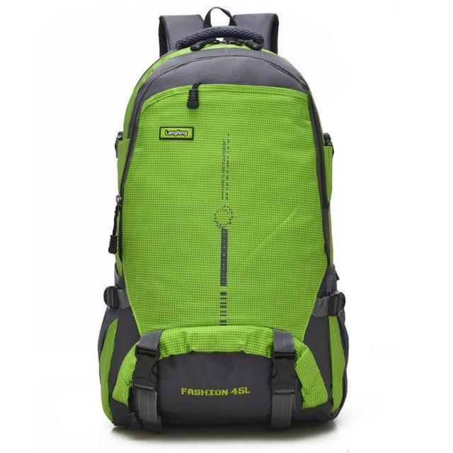 Hot 45L Waterproof Ourdoor Backpack Sports Rucksack Hiking Climbing Camping-Love Lemon Tree-B-Bargain Bait Box