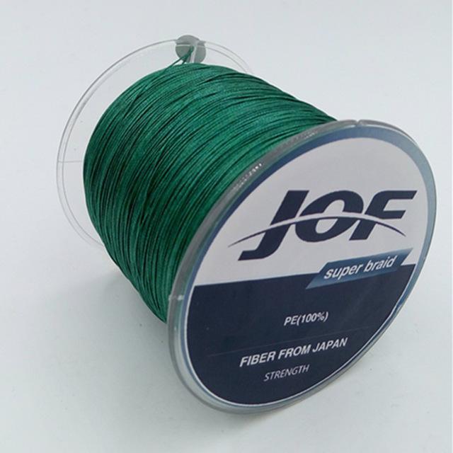 Hot!! 4Strands 500M Super Strong 4Plys Japan Multifilament Pe 4 Braided-There is always a suitable for you-Green-0.6-Bargain Bait Box