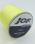 Hot!! 4Strands 500M Super Strong 4Plys Japan Multifilament Pe 4 Braided-There is always a suitable for you-Yellow-0.6-Bargain Bait Box