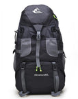Hot 50L Large Waterproof Climbing Hiking Backpack Rain Cover Bag Camping-Love Lemon Tree-Black-Bargain Bait Box