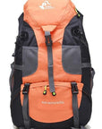 Hot 50L Large Waterproof Climbing Hiking Backpack Rain Cover Bag Camping-Love Lemon Tree-Orange-Bargain Bait Box