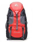 Hot 50L Large Waterproof Climbing Hiking Backpack Rain Cover Bag Camping-Love Lemon Tree-Red-Bargain Bait Box