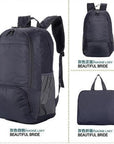 Hot A++ Quality Outdoor Hiking Backpack Waterproof Nylon Men Women Bag-Love Lemon Tree-gray-Bargain Bait Box