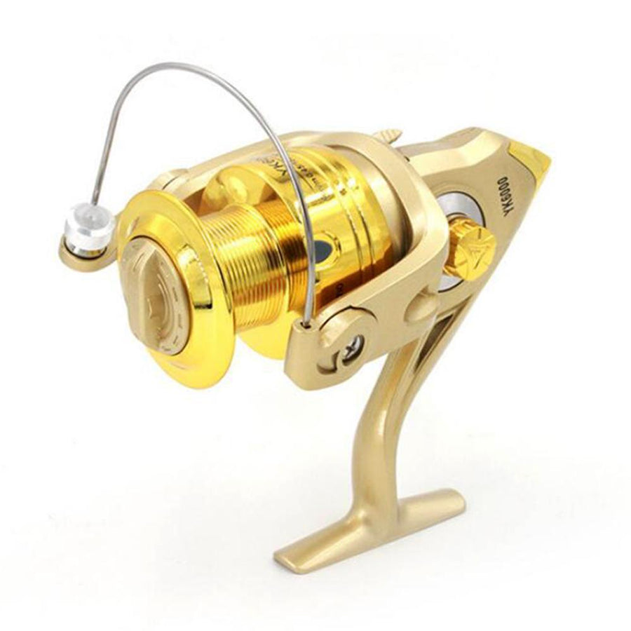Hot !!! High Quality 5.2:1 Electroplate Spinning Fishing Reel Carp-Spinning Reels-HD Outdoor Equipment Store-1000 Series-Bargain Bait Box