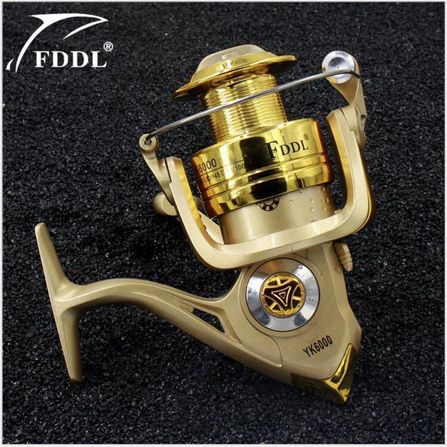 Hot !!! High Quality 5.2:1 Electroplate Spinning Fishing Reel Carp-Spinning Reels-HD Outdoor Equipment Store-1000 Series-Bargain Bait Box