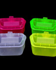 Hot High Quality Leo Color Transparent Earthworm Box Durable Practical Fishing-Footprints Store-Bargain Bait Box