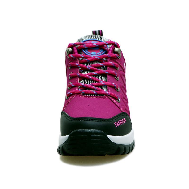 Hot Hiking Shoes Women Outdoor Sneakers Spring/Autumn Mountain Climbing Shoes-Theway Store-shen hui mei hong-4-Bargain Bait Box