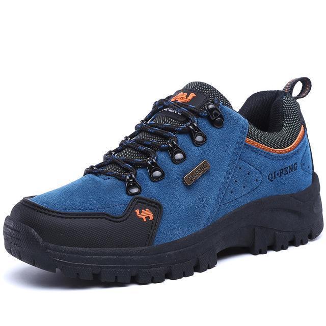 Hot Men And Women Surface Waterproof Breathable Hiking Shoes,Climbing-AliExpres High Quality Shoe Store-Blue for men-5-Bargain Bait Box