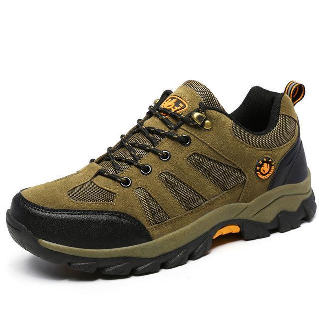 Hot Outdoor Men Waterproof Hiking Shoes Breathable Hiking Boots For Women-AICSIS Store-Brown-5-Bargain Bait Box
