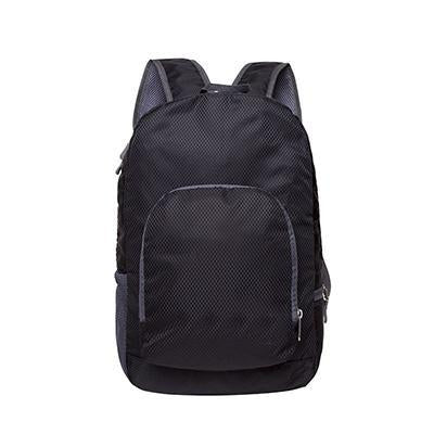 Hot Outdoor Portable Foldable School Backpack Ultra Light Travel Bagpack-Love Lemon Tree-black-Bargain Bait Box