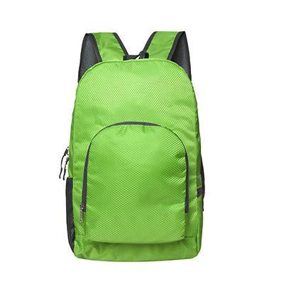 Hot Outdoor Portable Foldable School Backpack Ultra Light Travel Bagpack-Love Lemon Tree-green-Bargain Bait Box