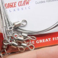 Hot Sale 6Pcs/Bag 12" 30Lb Heavy Duty Wire Leaders For Freshwater/Saltwater-AOCLU -Fishing Store-Bargain Bait Box