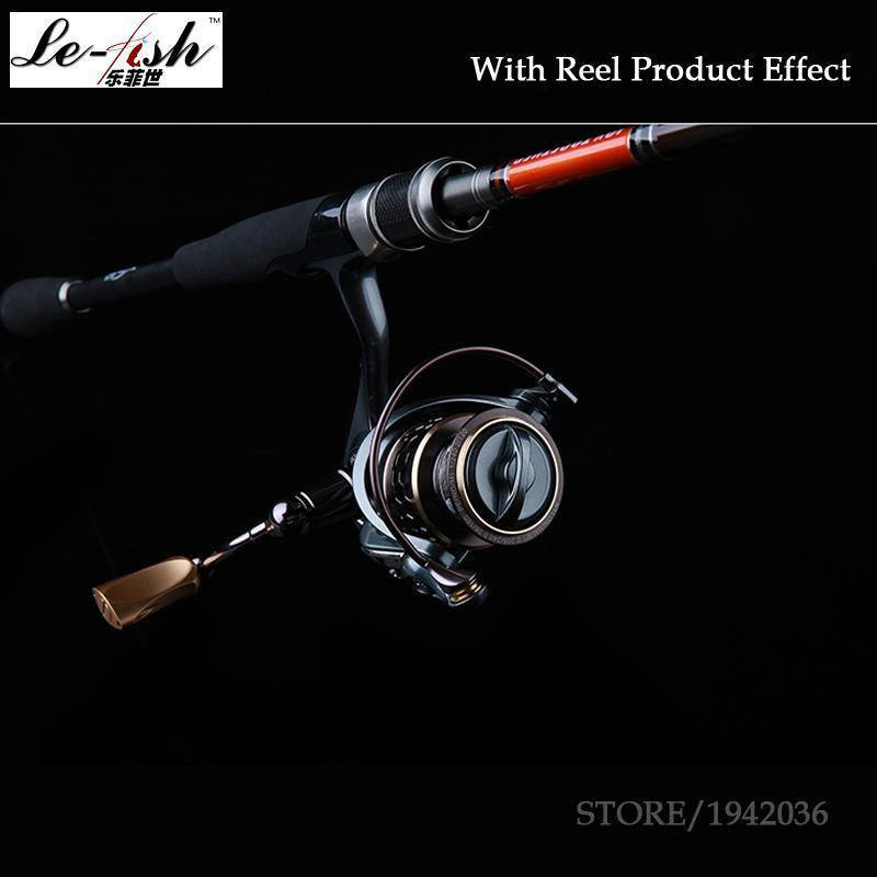 Hot Sale 98%Carbon Material Spinning Fishing Rod Cork Handle 2.1M 2 Section-Spinning Rods-le-fish Official Store-Bargain Bait Box