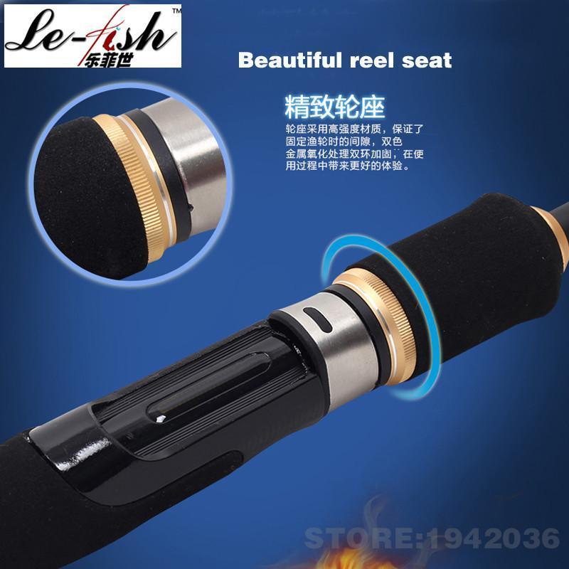 Hot Sale 98%Carbon Material Spinning Fishing Rod Eva Handle 2.1M 2 Section-Spinning Rods-le-fish Official Store-Bargain Bait Box