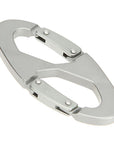 Hot Sale Aluminum Alloy Carabiner Keychain Snap Clip Hook Carabiners Outdoor-XiMaLaYa Outdoor Store-Bargain Bait Box