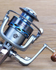 Hot Sale Fishing Reel Pre-Loading Spinning Wheel 1000/7000S Metal Sliver-Spinning Reels-NUNATAK Fishing Store-1000 Series-Bargain Bait Box