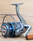 Hot Sale Fishing Reel Pre-Loading Spinning Wheel 1000/7000S Metal Sliver-Spinning Reels-NUNATAK Fishing Store-1000 Series-Bargain Bait Box