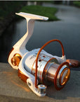 Hot Sale Good Quality Fishing Reels Spinning 500/9000S Metal 12+1 Bb 4.1:1 5.2:1-Spinning Reels-Sequoia Outdoor Co., Ltd-1000 Series-Bargain Bait Box