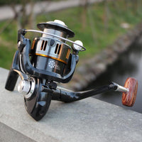 Hot Sale Good Quality Fishing Reels Spinning Bait 2000/9000S 10 Bb Metal Is-Spinning Reels-Sequoia Outdoor Co., Ltd-2000 Series-Bargain Bait Box