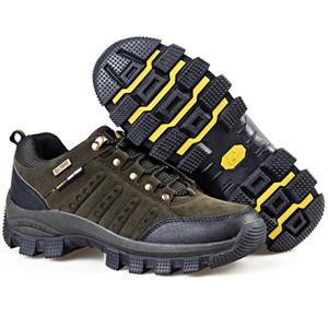 Hot Sale Men&#39;S Mountain Shoes Waterproof Outdoor Hiking Climbing Shoes-bree&#39;s happy world-Army green-6-Bargain Bait Box