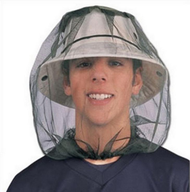 Hot Sale Midge Mosquito Insect Hat Bug Mesh Head Net Face Protector Outdoor Tool-Sportswear &amp; Outdoor Tools Store-1 PCS-Bargain Bait Box
