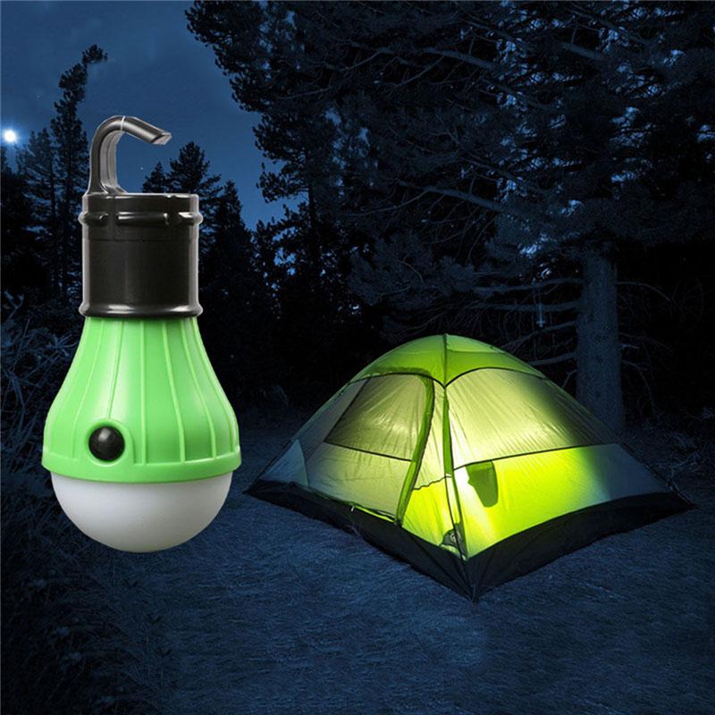 Hot Sale Portable Outdoor Camping Lamp Tent Light Hanging 3 Led Light 3 Mode-d-bands Store-green-Bargain Bait Box