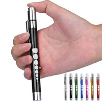Hot Sale Practical Portable Medical First Aid Led Pen Light Flashlight Outdoor-Footprints Store-Black-Bargain Bait Box