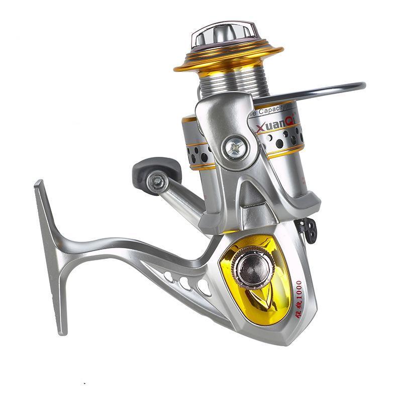Hot Sale Top Quality Spinning Front Drag Spinning Reel Golden Silver Medal-Spinning Reels-Sequoia Outdoor Co., Ltd-2000 Series-Bargain Bait Box
