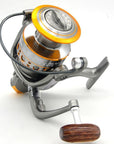 Hot-Sales! Brand 12+1Bb Metal Spinning Fishing Reel Carp Bass Sea Fishing Reel-Spinning Reels-RedMeet Fishing Store-Bargain Bait Box