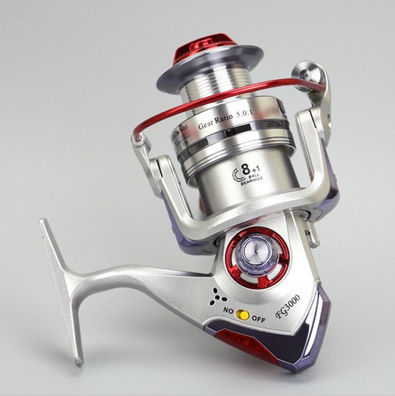 Hot Sales Fg Automatic With Light Fishing Reel 3000-6000 Ice Fly Carp Spinning-Spinning Reels-WE WHOLESALES&RETAIL Store-3000 Series-Bargain Bait Box
