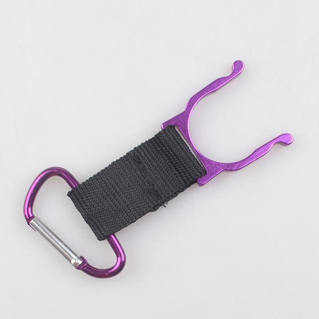 Hot Sell ! 1Pc Camping Carabiner Water Bottle Buckle Hook Holder Clip For-Charles Store-Purse-Bargain Bait Box