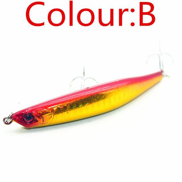 Hot Sell 1Pcs Fishing Tackle 9.5Cm 8.3G Hard Minnow Lure Artificial Bait Fishing-WDAIREN KANNI Store-B-Bargain Bait Box
