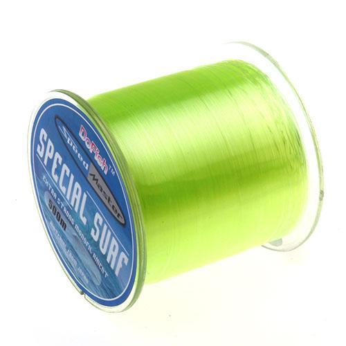 Hot Sell 500M Dah Series Super Strong Monofilament Color Nylon Fishing Line Good-DAH Fishing Tackle Factory Store-fluo yellow-0.4-Bargain Bait Box
